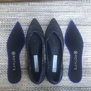 SOLD! Rothy’s Granite Heather points, size 9!